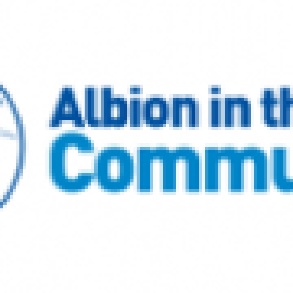 Albion in the Community logo